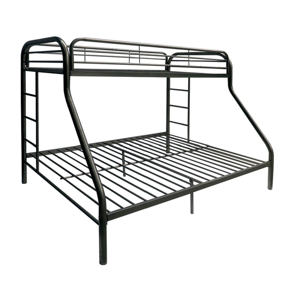 ACME Tritan Black Bunk Bed  (Twin | Full)  Model 02053BK