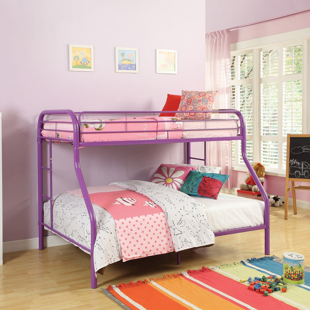 ACME Tritan Purple Bunk Bed  (Twin | Full)  Model 02053PU