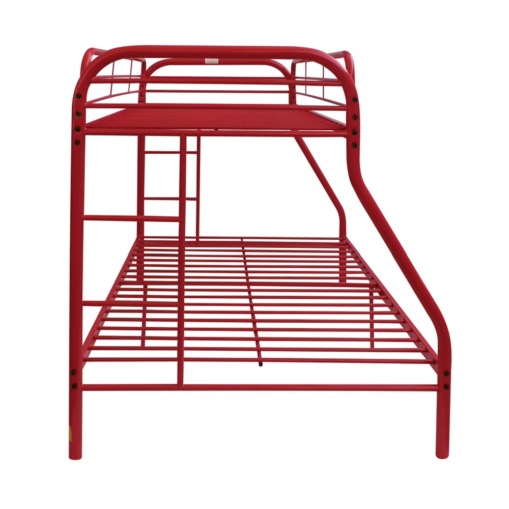 ACME Tritan Red Bunk Bed  (Twin | Full)  Model 02053RD