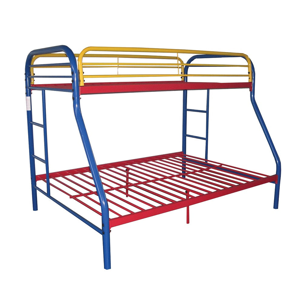 ACME Tritan Rainbow Bunk Bed  (Twin | Full)  Model 02053RNB