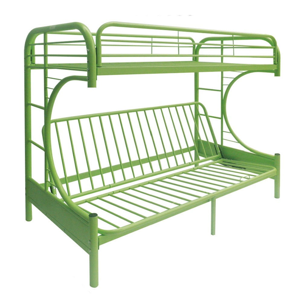 ACME Eclipse Green Futon Bunk Bed  (Twin | Full)  Model 02091W-GR