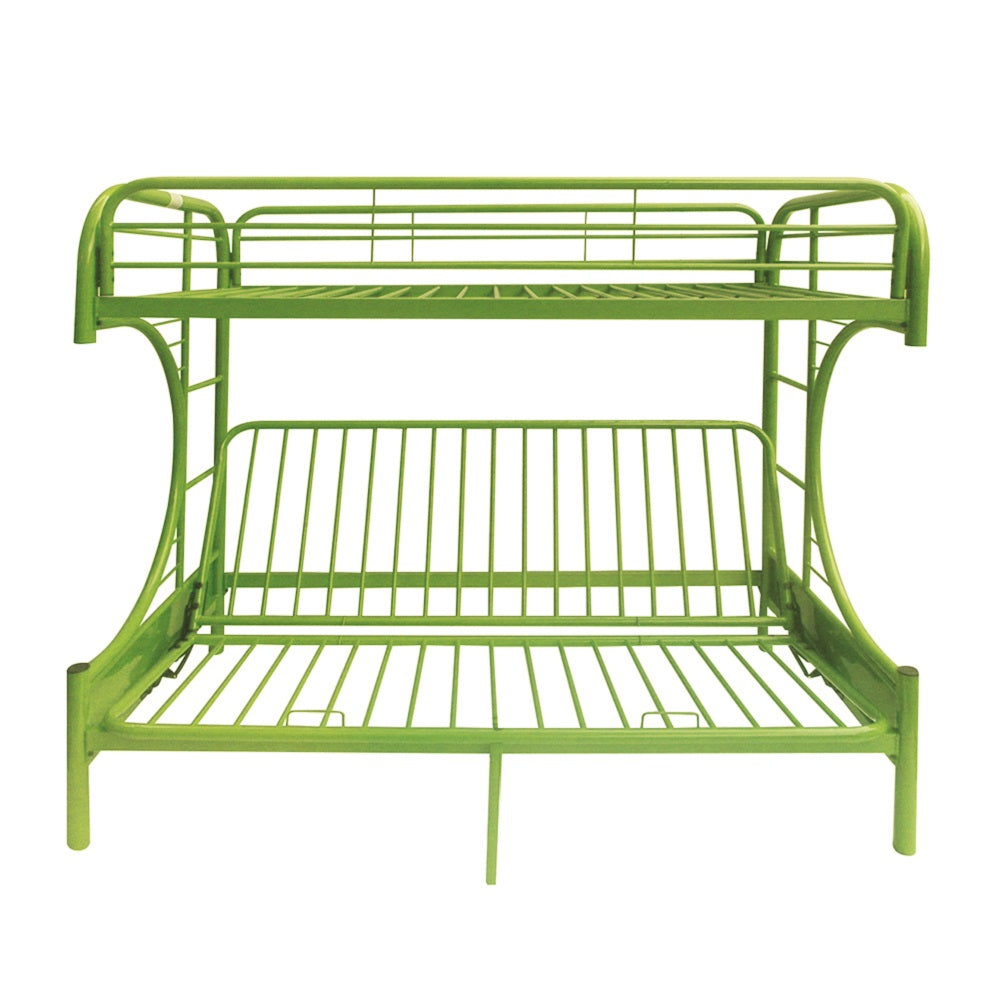 ACME Eclipse Green Futon Bunk Bed  (Twin | Full)  Model 02091W-GR