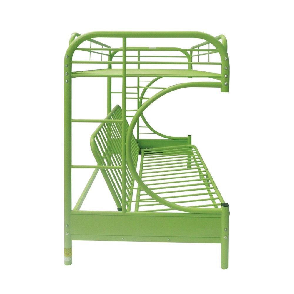 ACME Eclipse Green Futon Bunk Bed  (Twin | Full)  Model 02091W-GR
