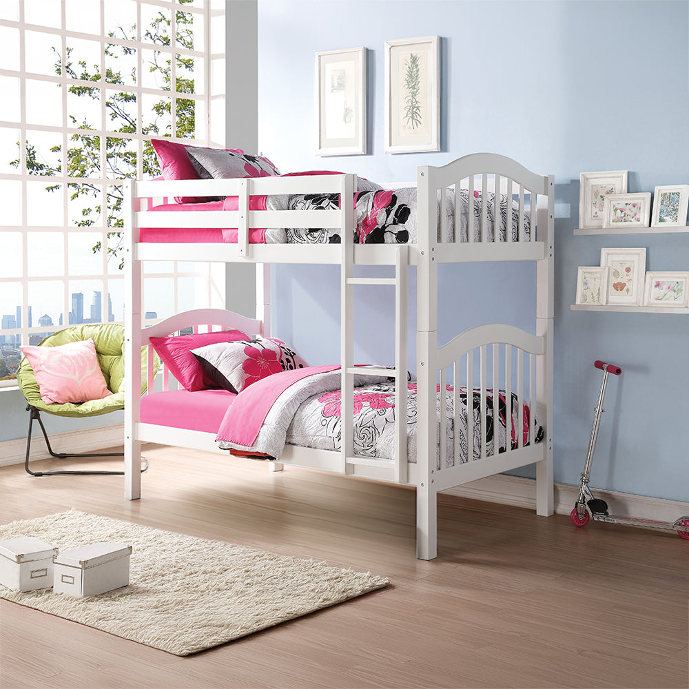 ACME Heartland White Bunk Bed (Twin | Twin)Model 02354