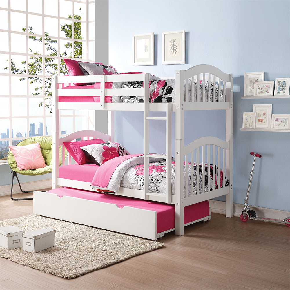 ACME Heartland White Bunk Bed (Twin | Twin)Model 02354