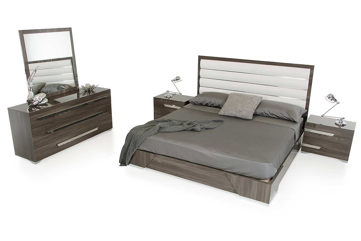 Nova Domus Capulet Italian Modern Grey Bedroom Set Model VGACCAPULET-SET-DC
