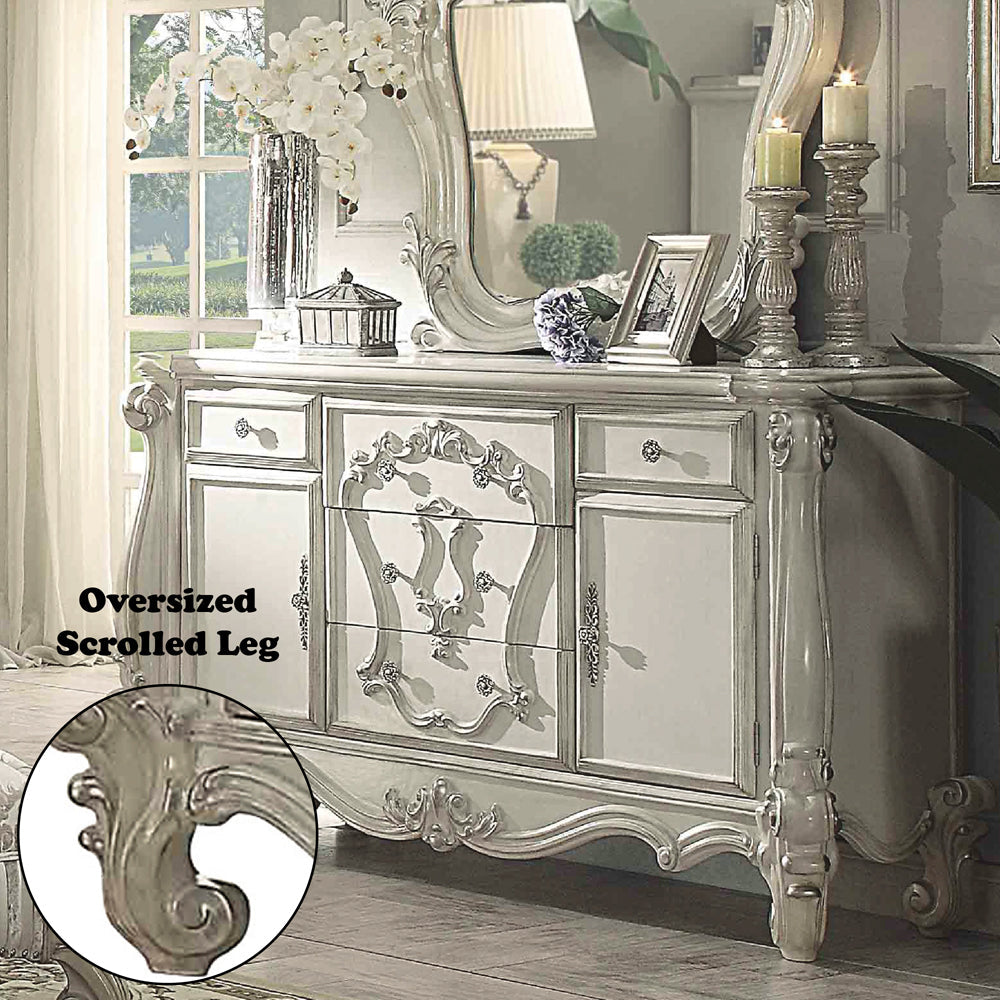 ACME Versailles Bone White Dresser Model 21135