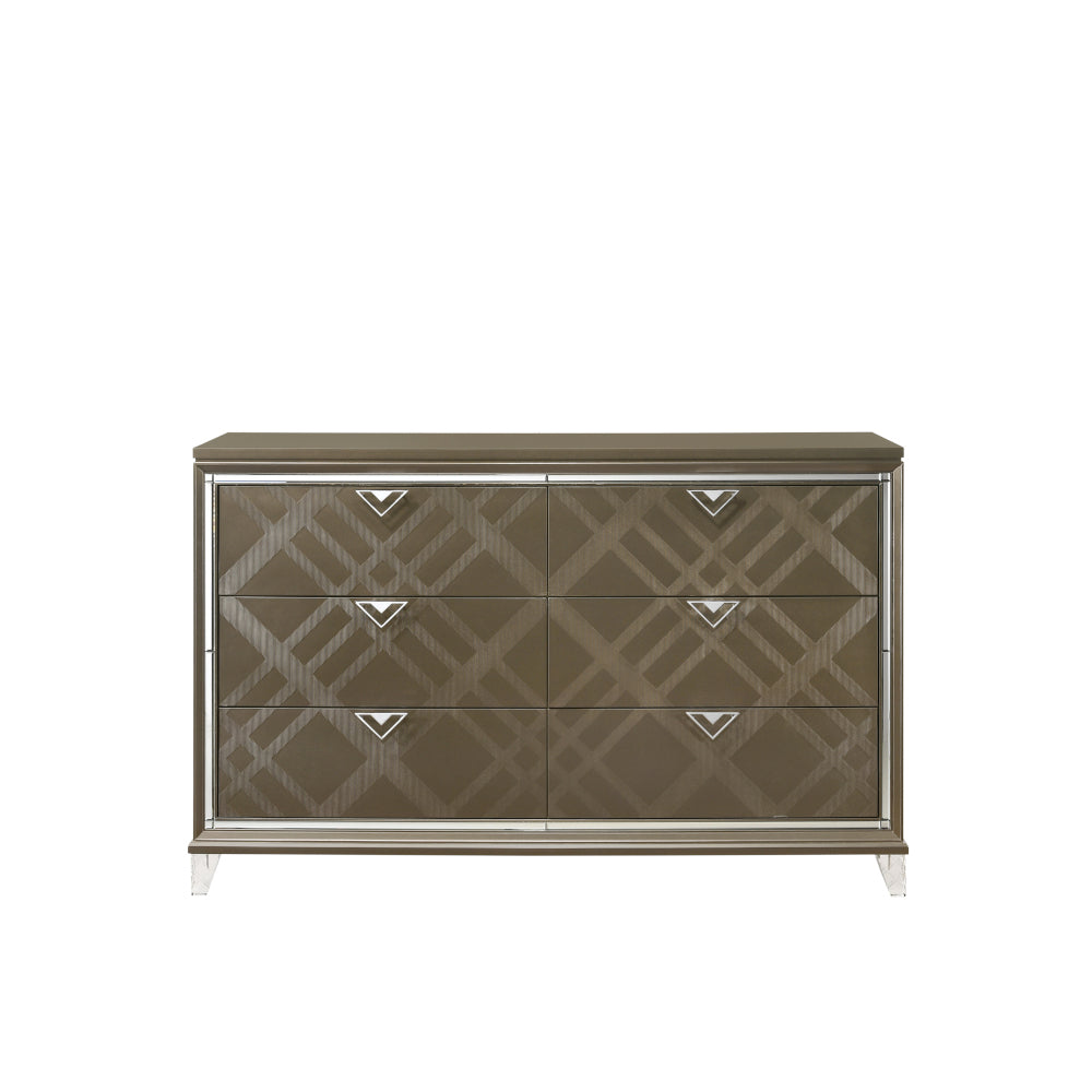 ACME Skylar Dark Champagne Dresser Model 25325