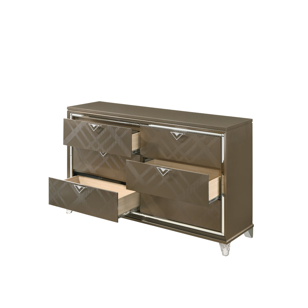 ACME Skylar Dark Champagne Dresser Model 25325