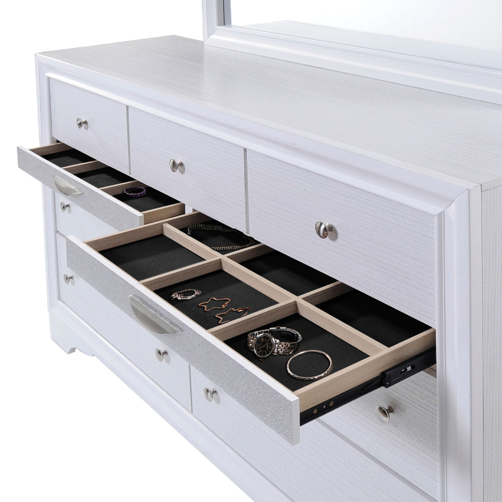 ACME Naima White Dresser Model 25775