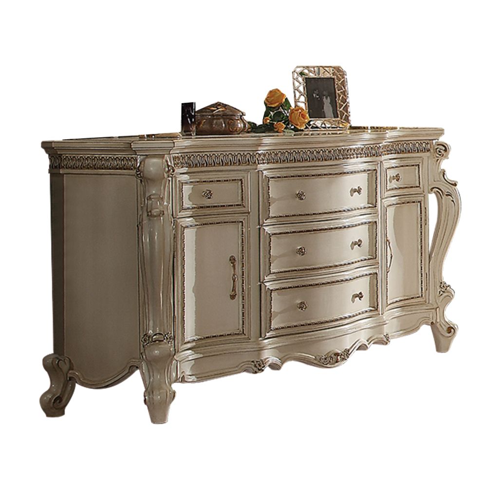 ACME Picardy Antique Pearl Dresser Model 26885