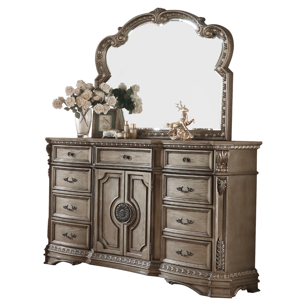 ACME Northville Antique Silver Dresser Model 26938