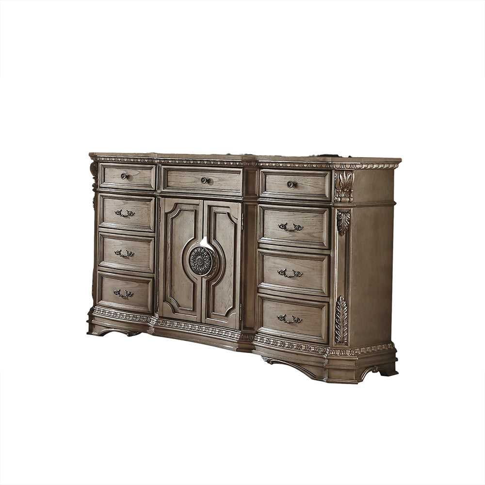 ACME Northville Antique Silver Dresser Model 26938
