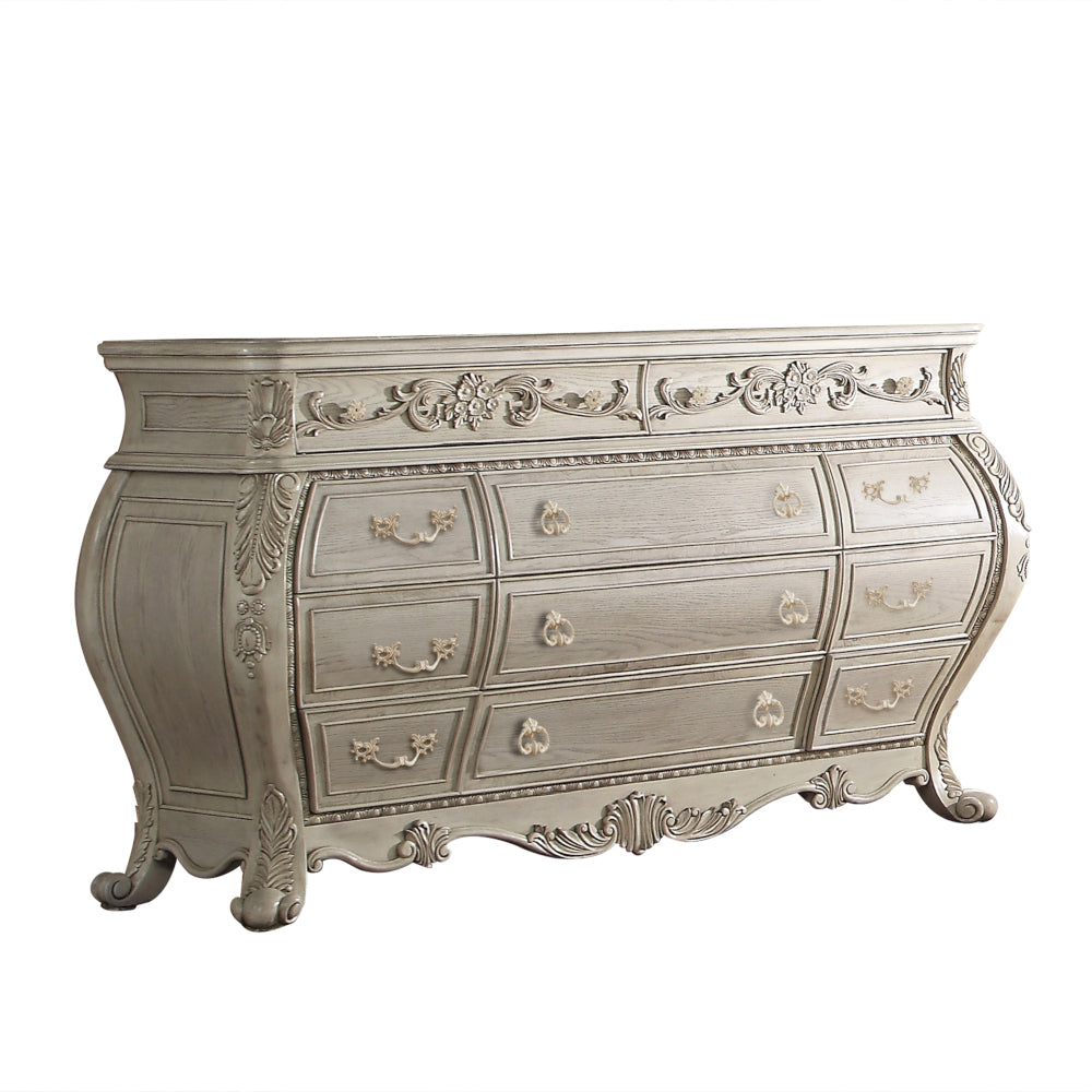 ACME Ragenardus Antique White Dresser Model 27015