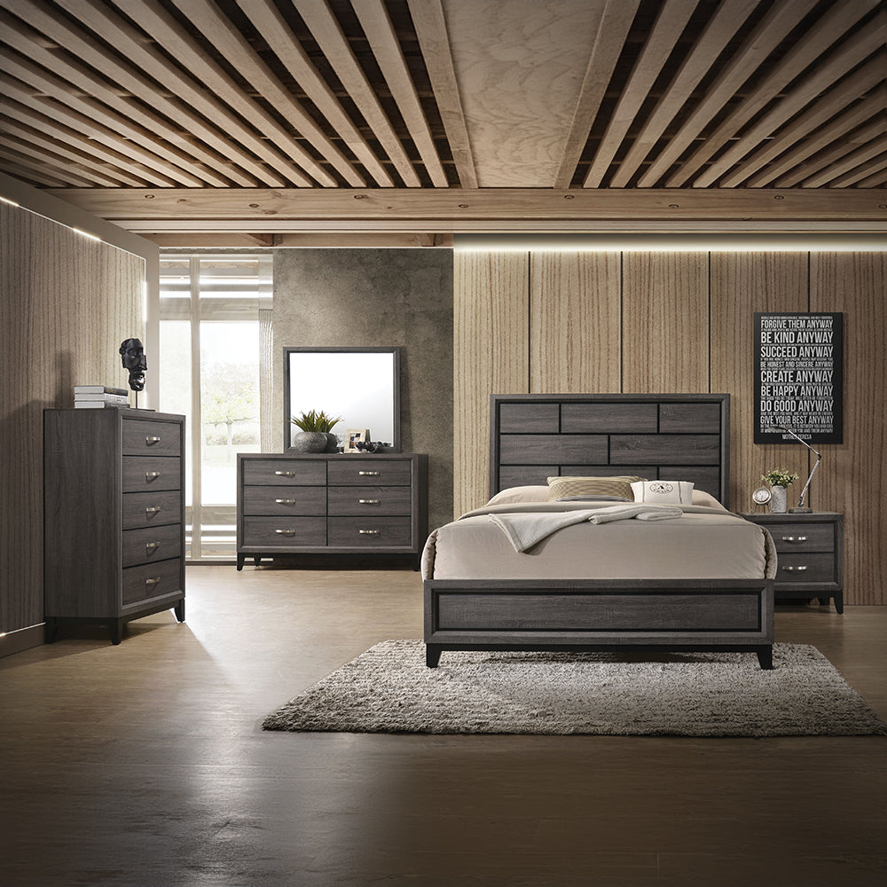 ACME Valdemar Weathered Gray Dresser Model 27055