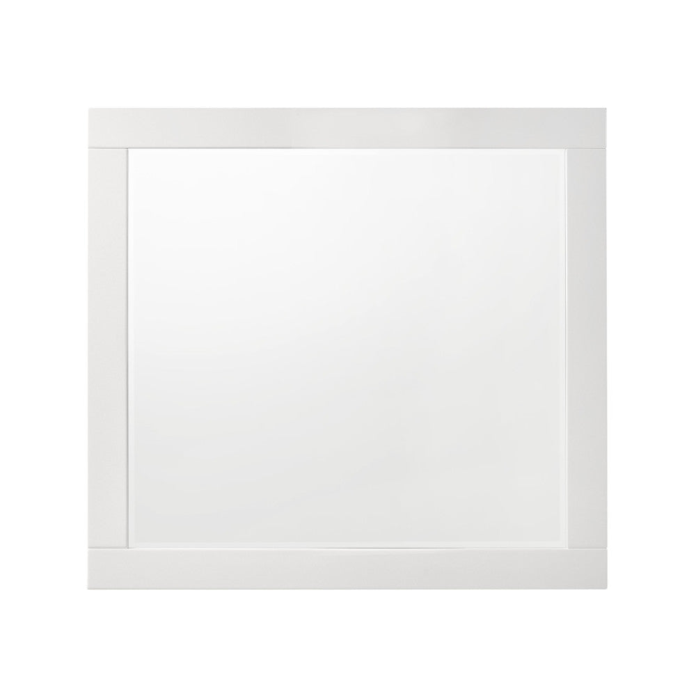 ACME Chelsie White Mirror Model 27394