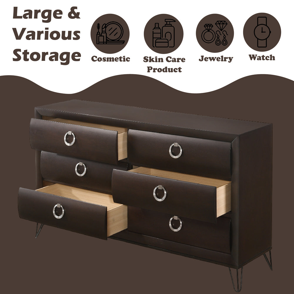 ACME Tablita Dark Merlot Dresser Model 27465