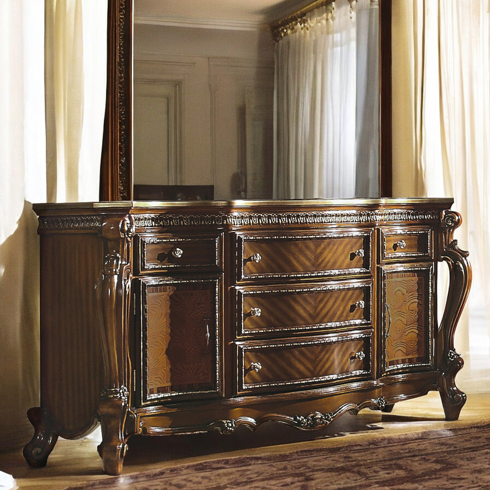 ACME Picardy Honey Oak Dresser Model 27845