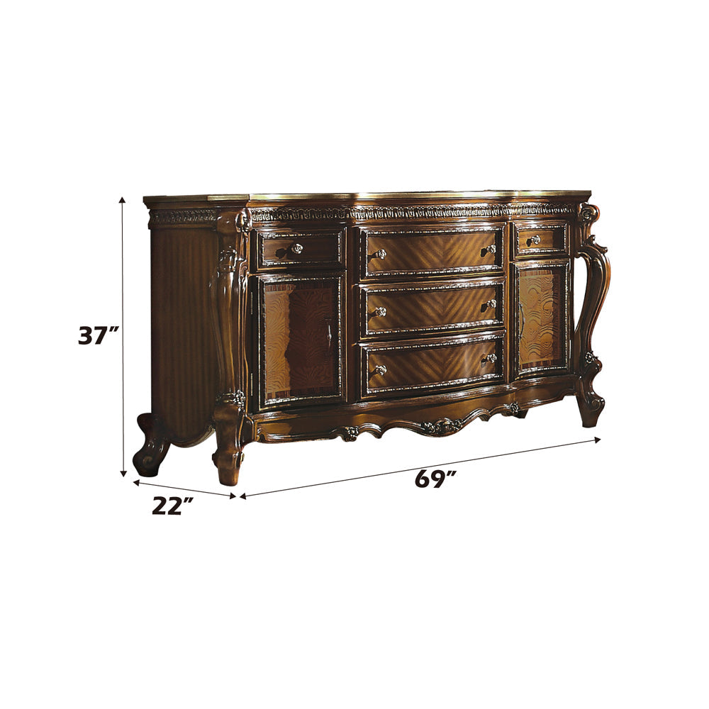 ACME Picardy Honey Oak Dresser Model 27845
