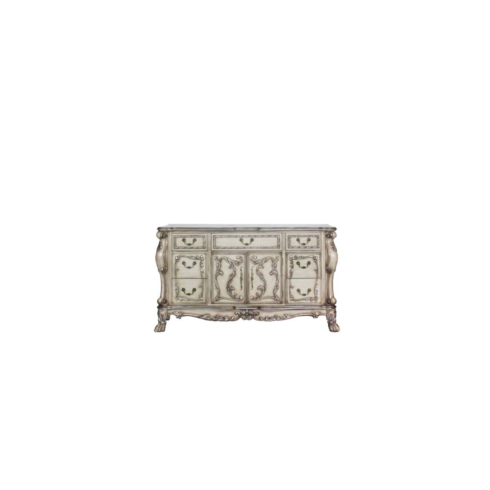 ACME Dresden Vintage Bone White Dresser Model 28175