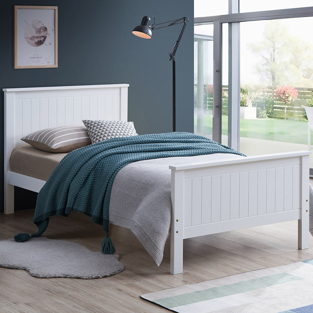 ACME Bungalow White Twin Bed Model 30025T