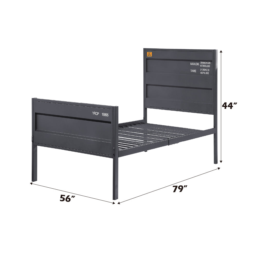 ACME Cargo Gunmetal Full Bed Model 35915F