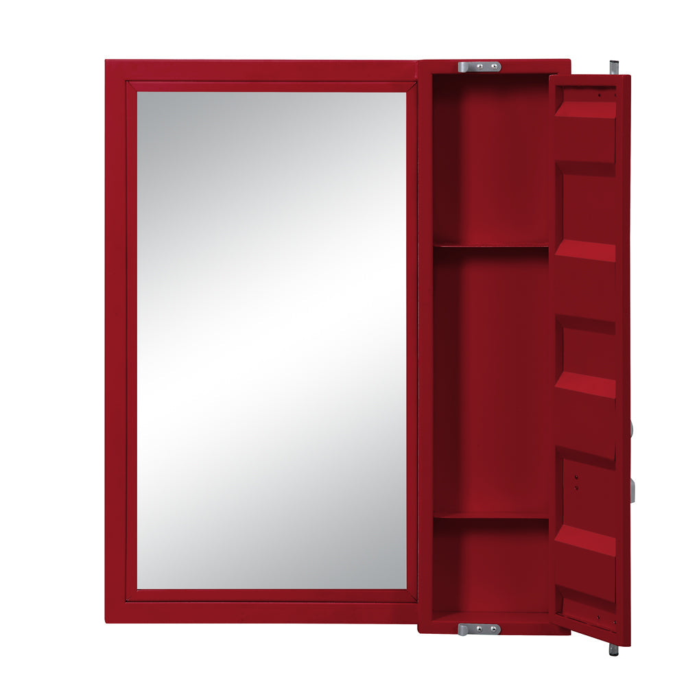 ACME Cargo Red Vanity Mirror Model 35952