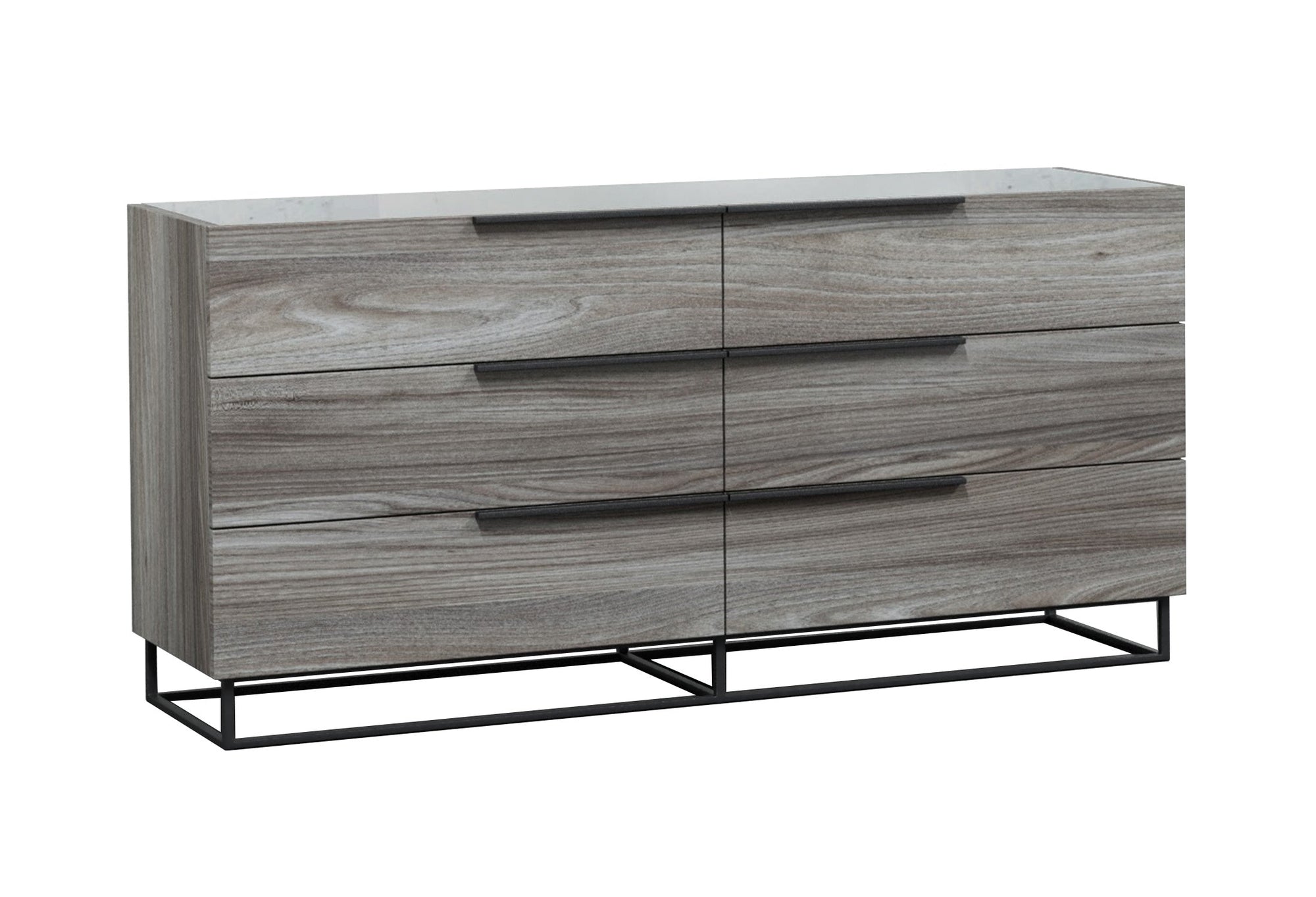Nova Domus Enzo Italian Modern Grey Oak Dresser Model VGACENZO-DRS