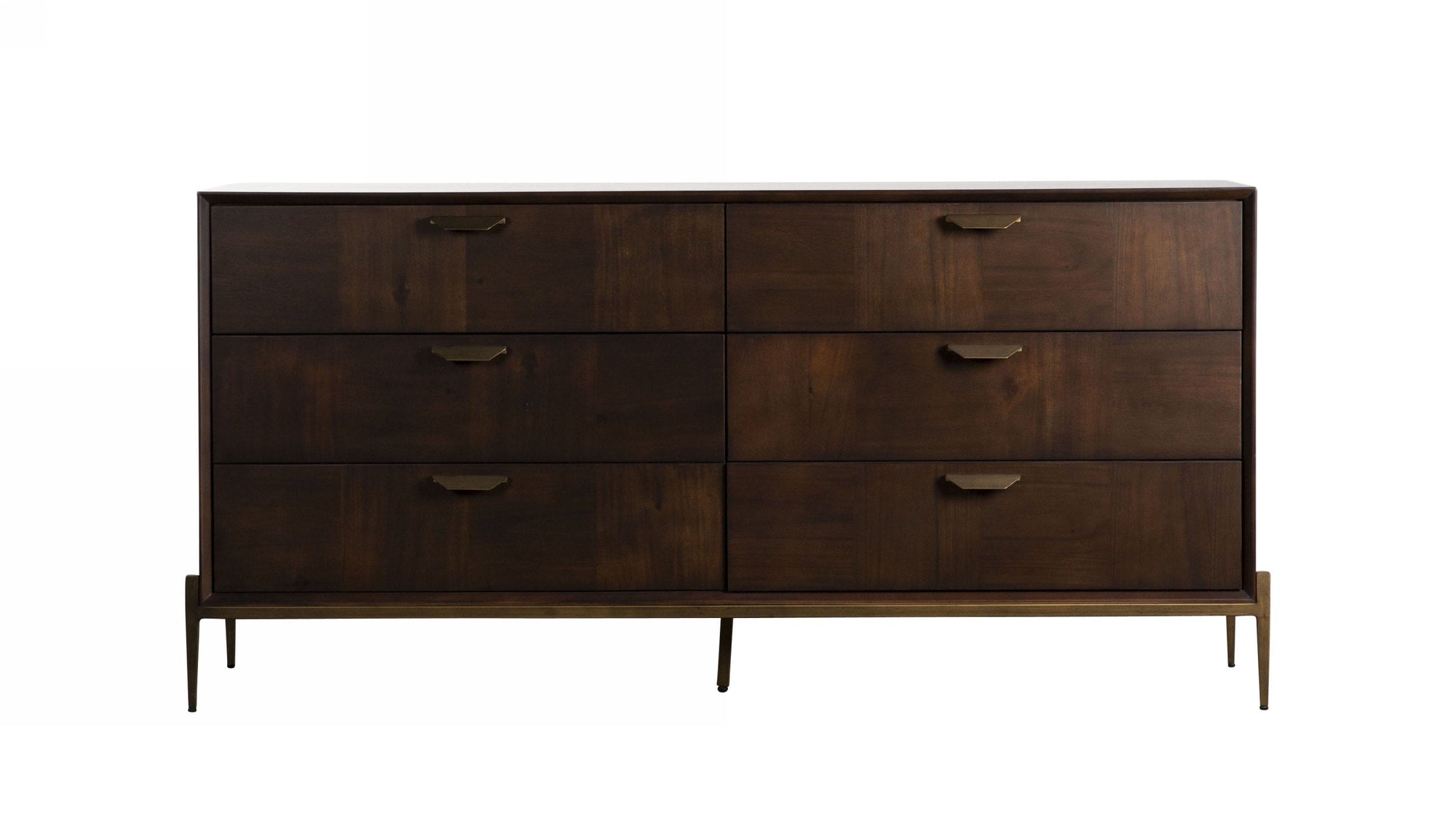 Modrest Shane Modern Acacia & Brass Dresser Model VGNX-MEMPHIS-20180