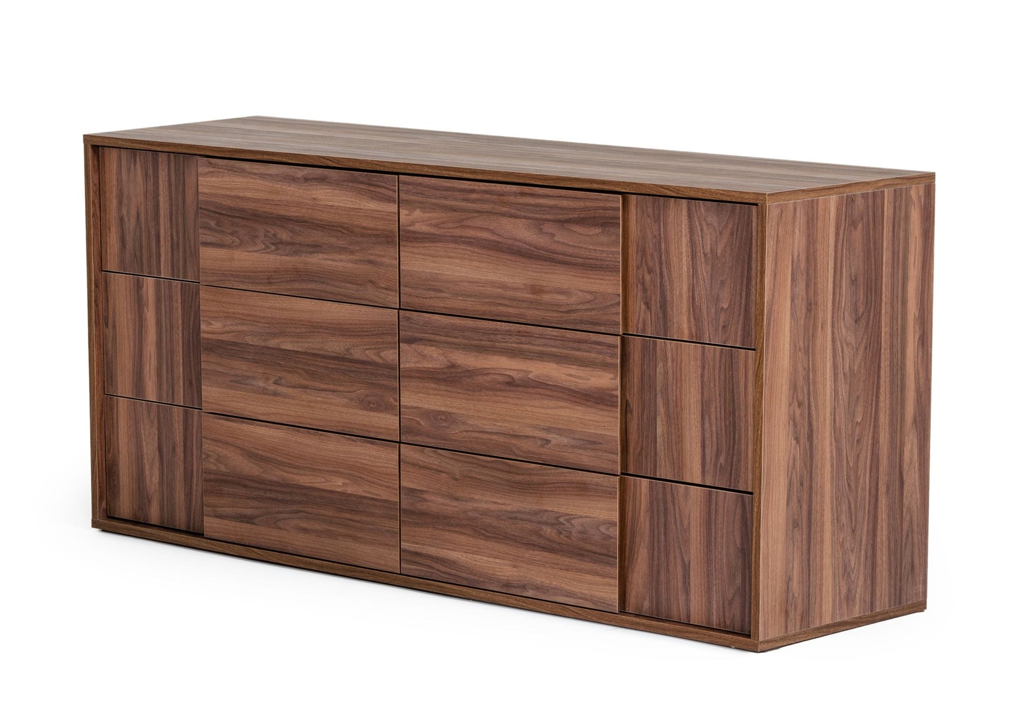 Nova Domus Asus Italian Modern Walnut Dresser Model VGACASUS-DRS-WAL