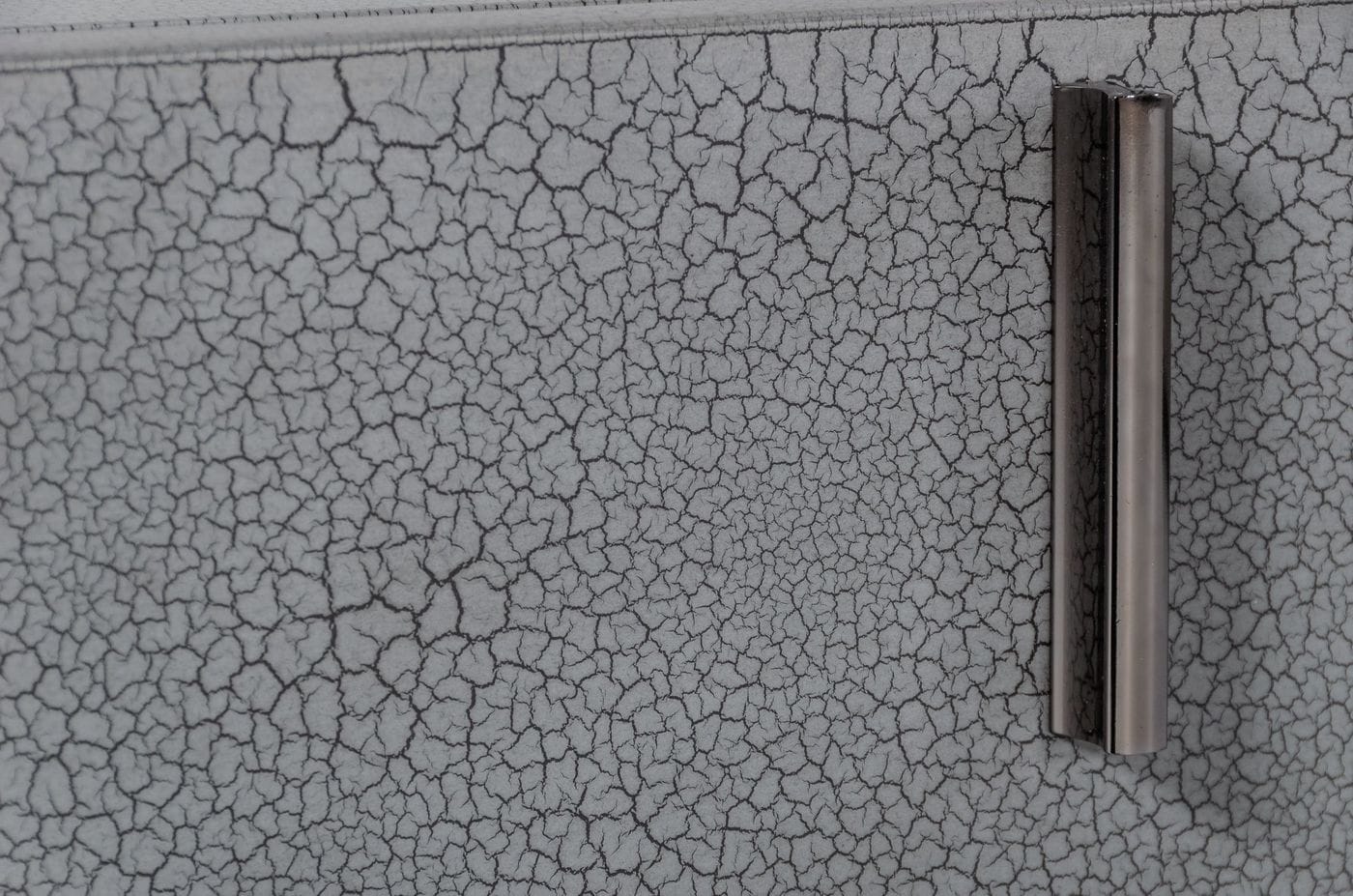 Modrest Buckley Grey & Black Stainless Steel Bedroom Set Model VGVC2003-SET