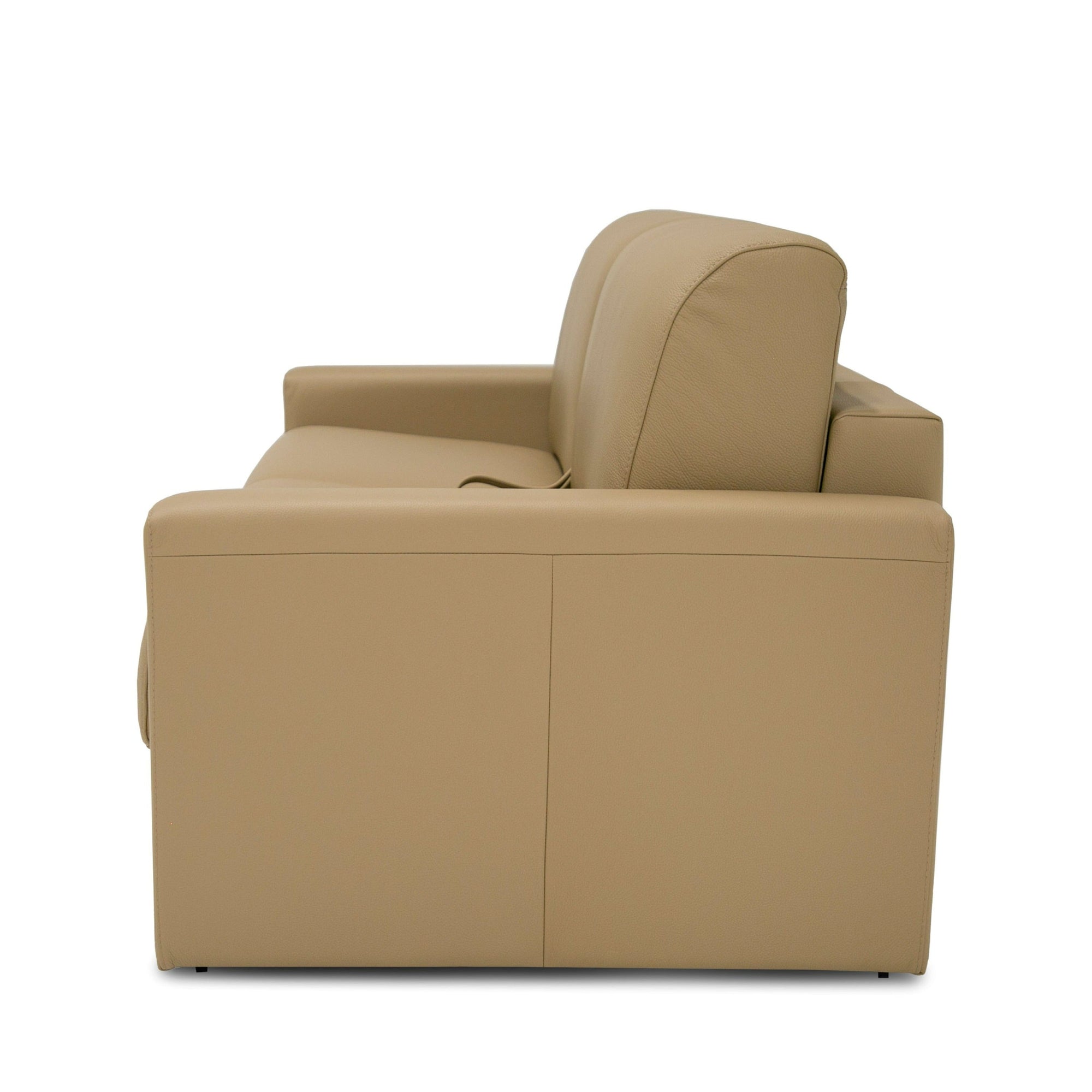 Lamod Italia Revers Italian Modern Desert Leather Full Sofabed Model VGDTREVERS-140-DESERTO