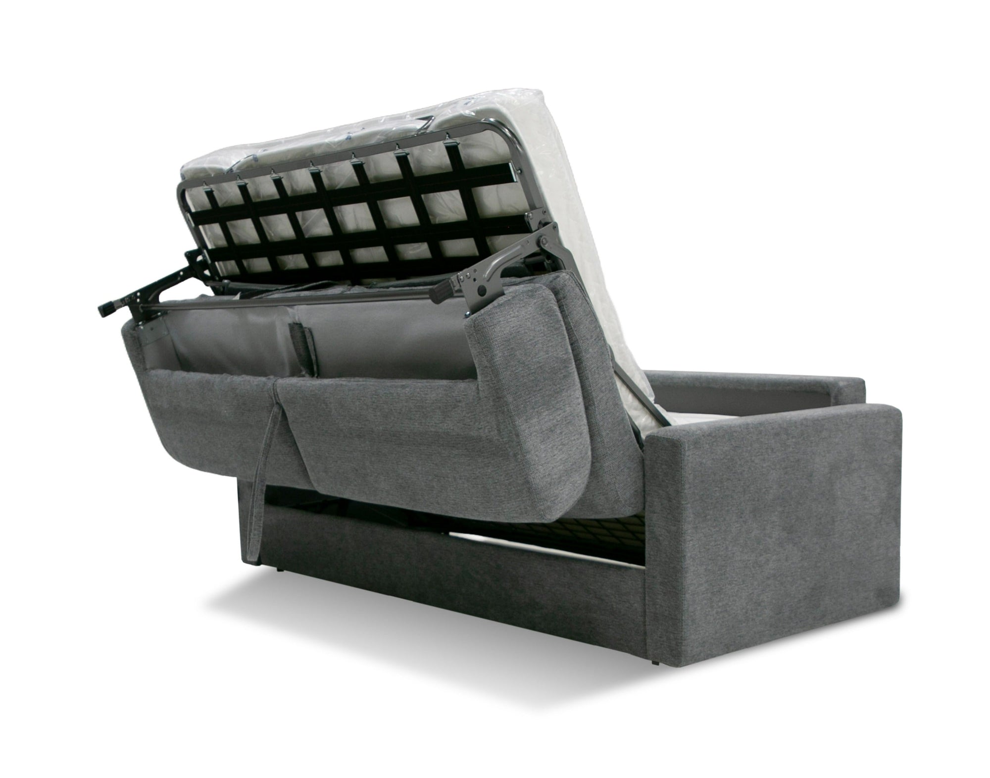 Lamod Italia Revers Italian Modern Grey Fabric Queen Sofa Bed Model VGDTREVERS-160-GRY