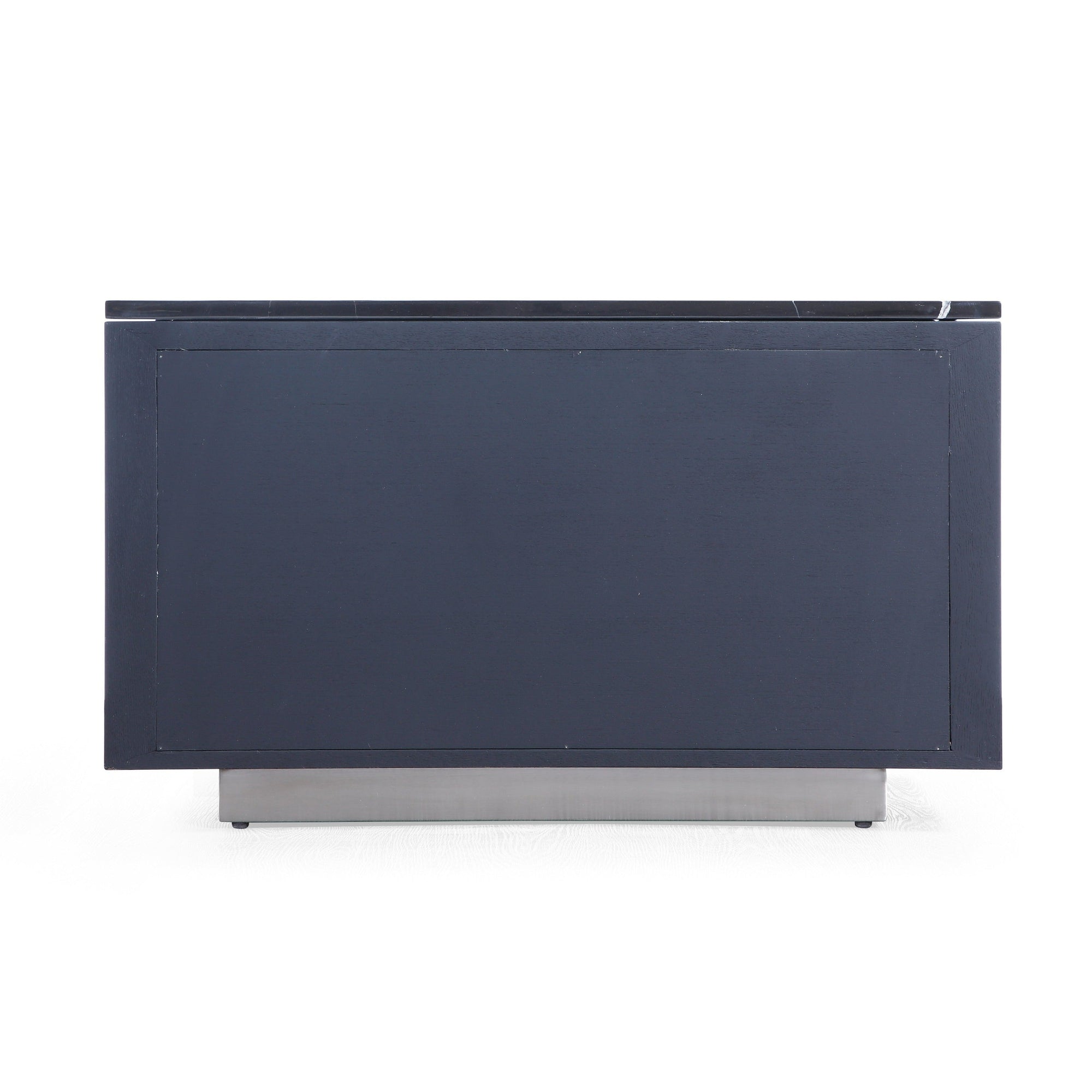 Modrest Concord Modern Grey Velvet & Black Marble & Black Ash & Aluminum Bedroom Set Model VGVC-BD2311-2301-SET