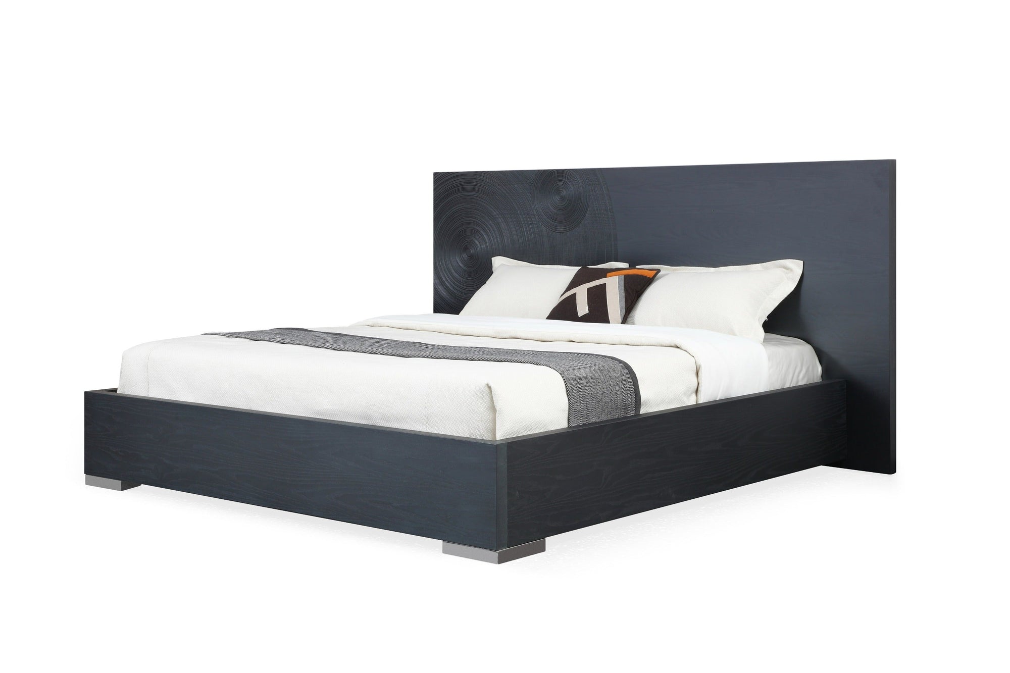 Lamod Cirque Modern Black Ash Bedroom Set Model VGVC-BD2368-SET-EK