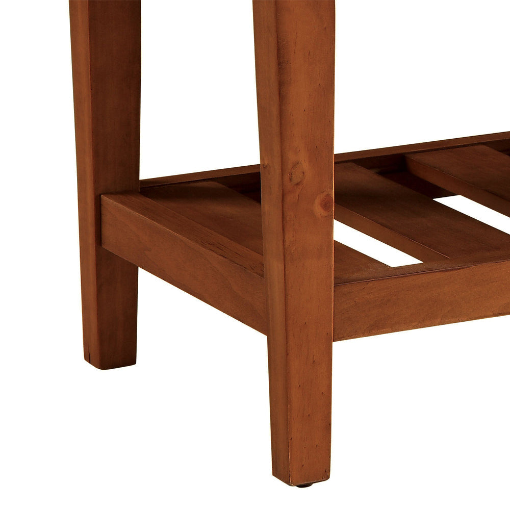 ACME Charla Gray & Oak Bench Model 96686