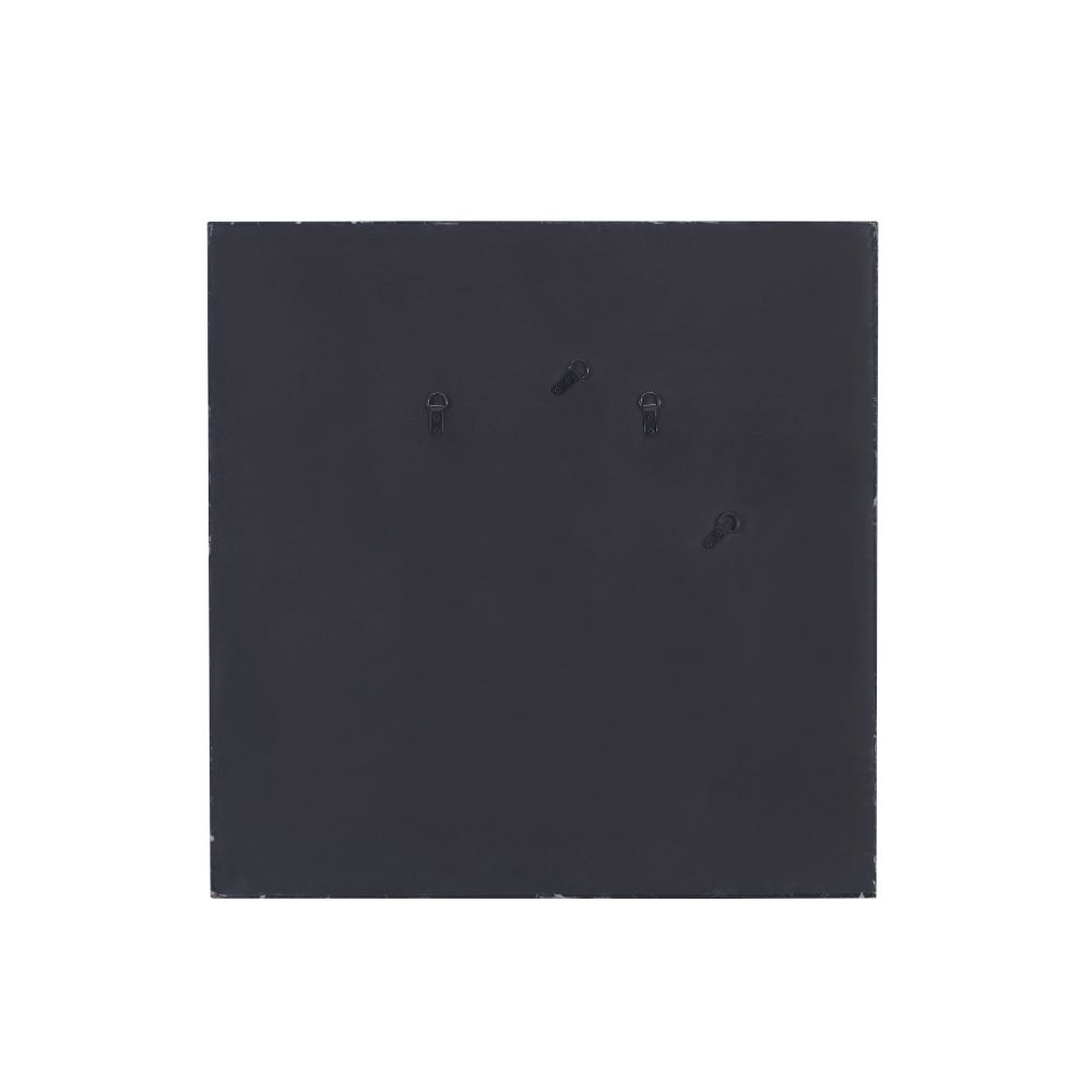ACME Angwin Mirrored & Engineered Stone Top Accent Mirror Model 97565