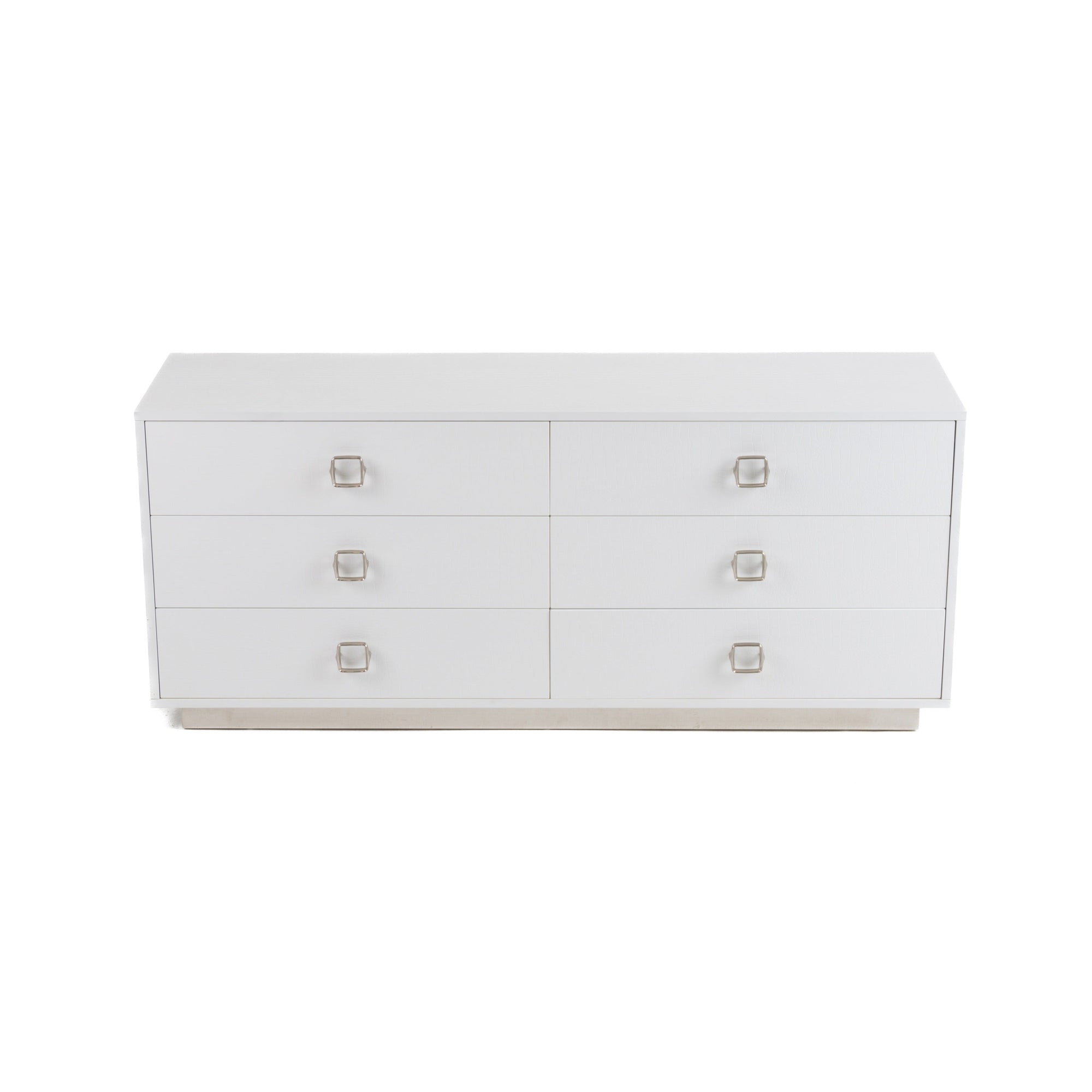 A&X Victoria Modern White Crocodile Dresser Model VGUNAW421-159-CROC