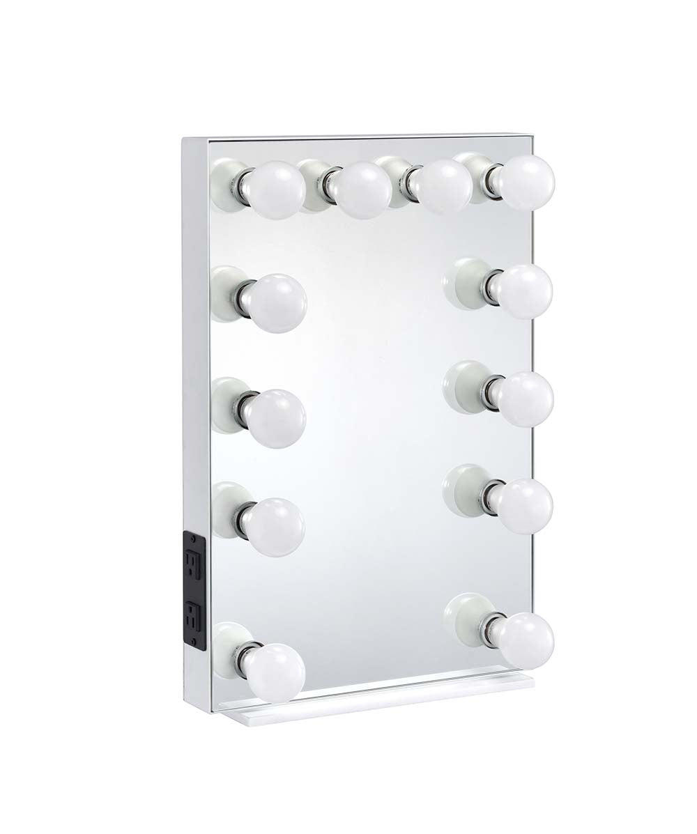 ACME Asa White Accent Mirror Model AC00760