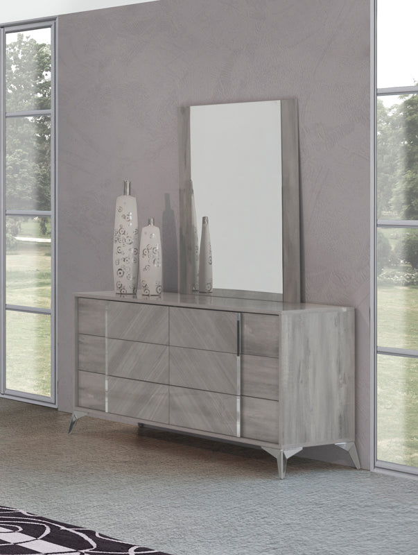Nova Domus Alexa Italian Modern Grey Dresser Model VGACALEXA-DRS