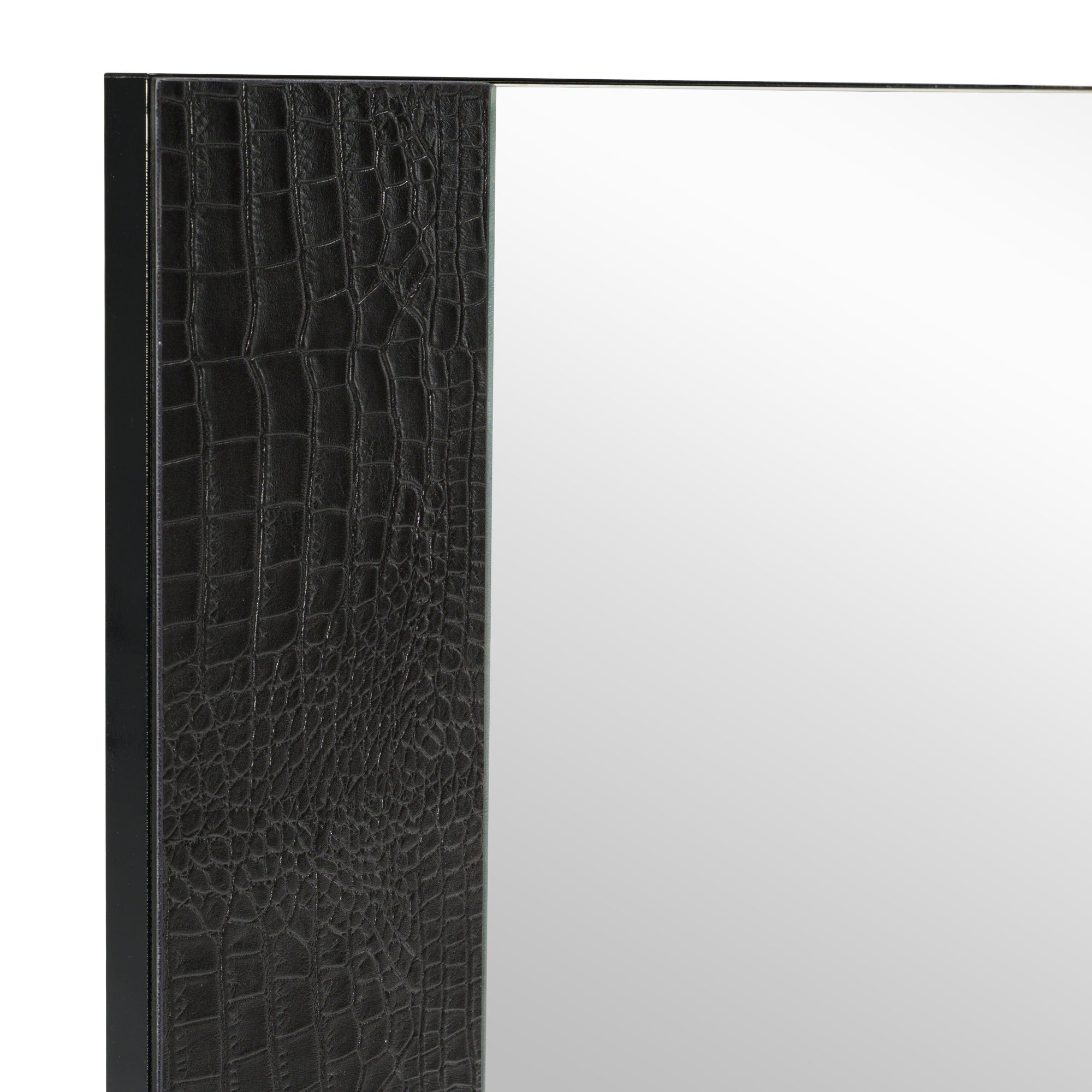 Modrest Monza Italian Modern Black Mirror Model VGACANCONA-MIR-BLK