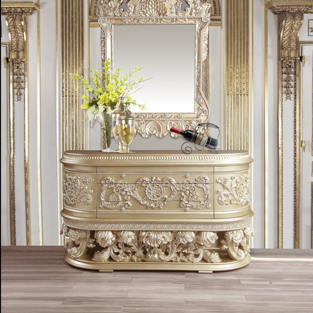 ACME Vatican Champagne Silver Dresser Model BD00464