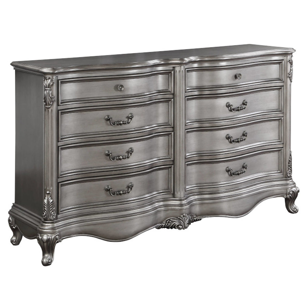 ACME Ariadne Antique Platinum Dresser Model BD00606