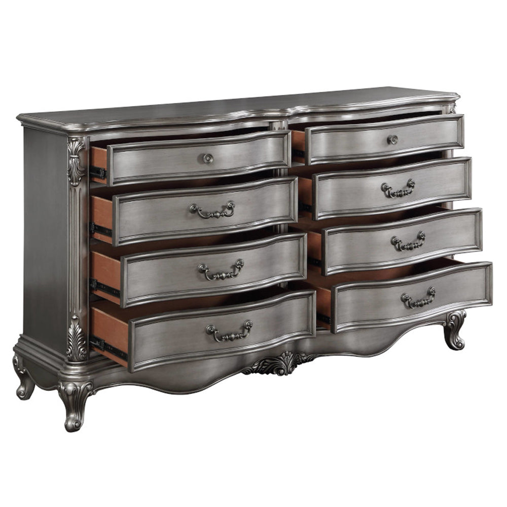 ACME Ariadne Antique Platinum Dresser Model BD00606