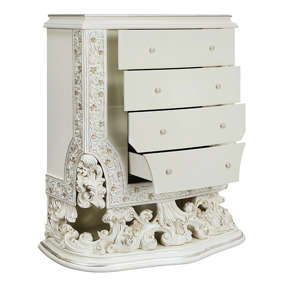 ACME Adara Antique White Chest Model BD01252