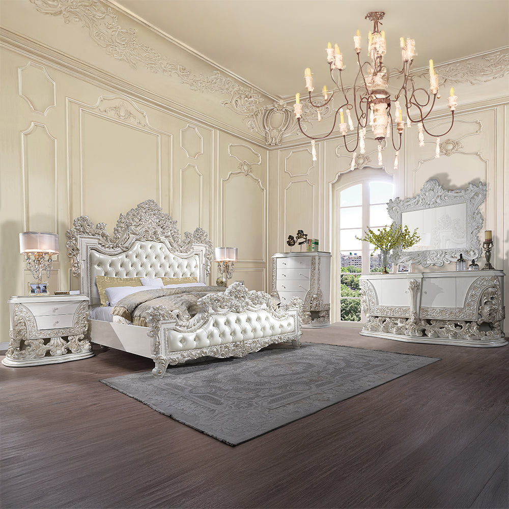 ACME Adara Antique White Chest Model BD01252
