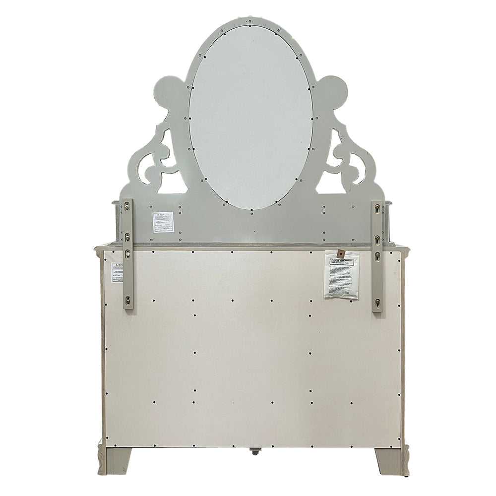 ACME Flora Gray Dresser with Door Model BD02207