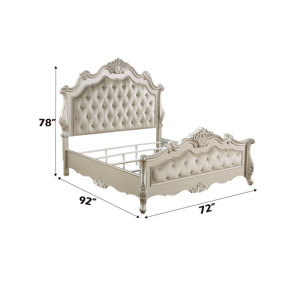 ACME Bently Champagne Queen Bed Model BD02289Q