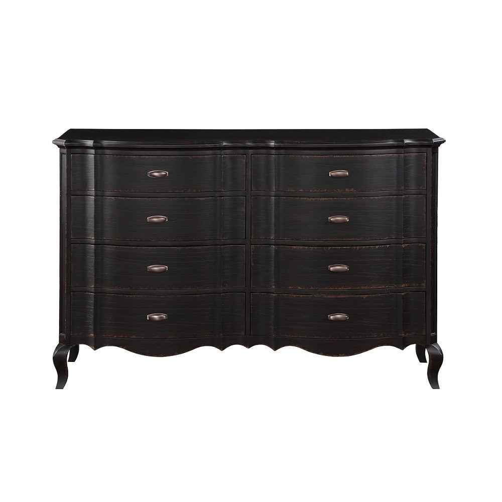 ACME Chelmsford Black Antique Dresser Model BD02299