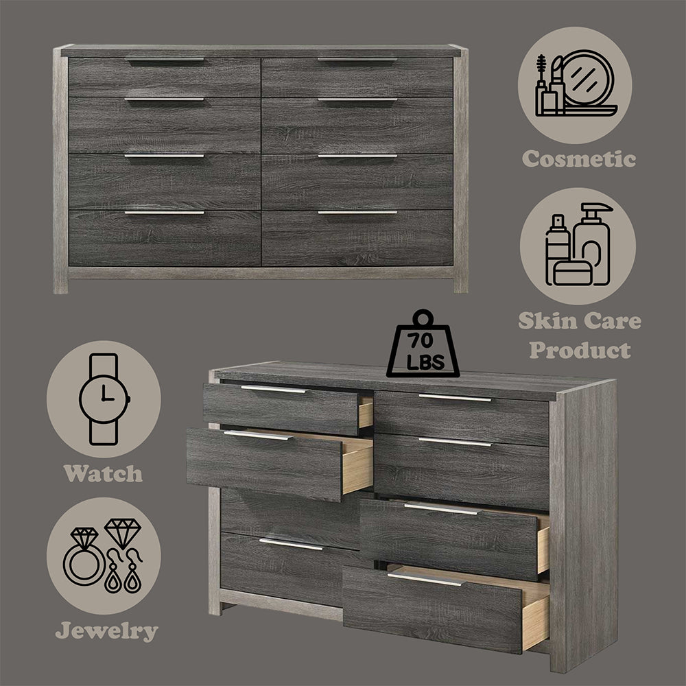 ACME Jehoram Gray Dresser Model BD02725